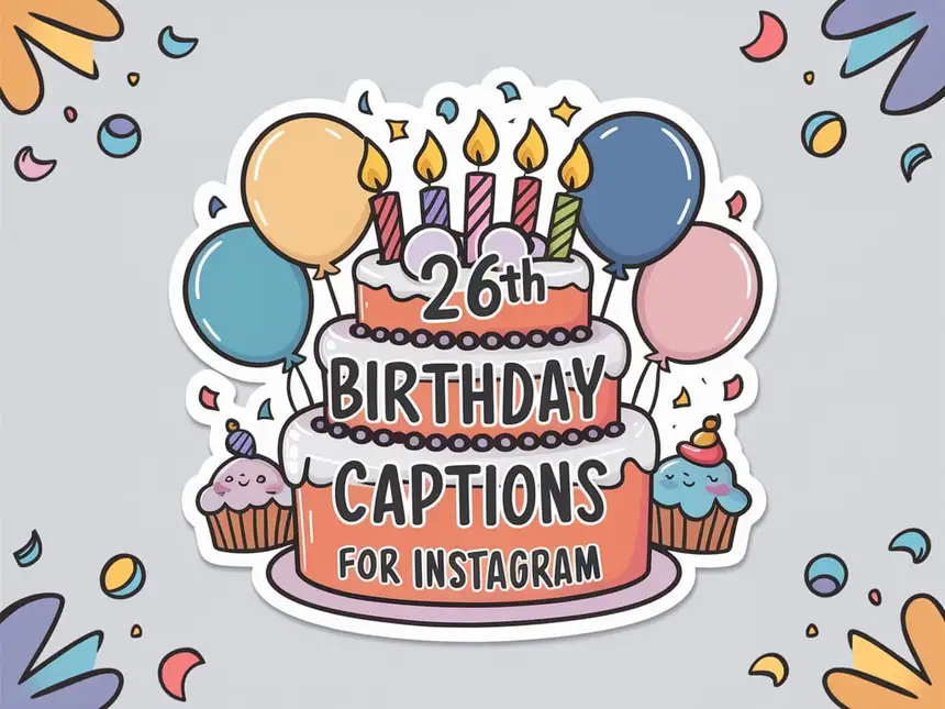 26th Birthday Captions for Instagram