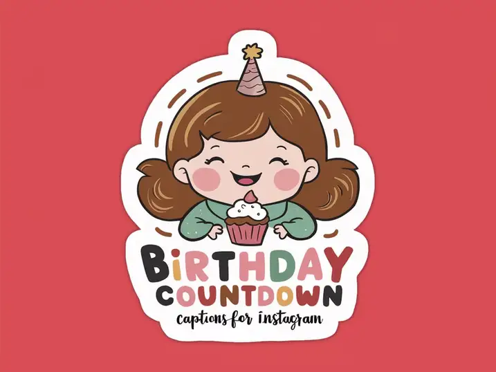 Birthday Countdown Captions for Instagram