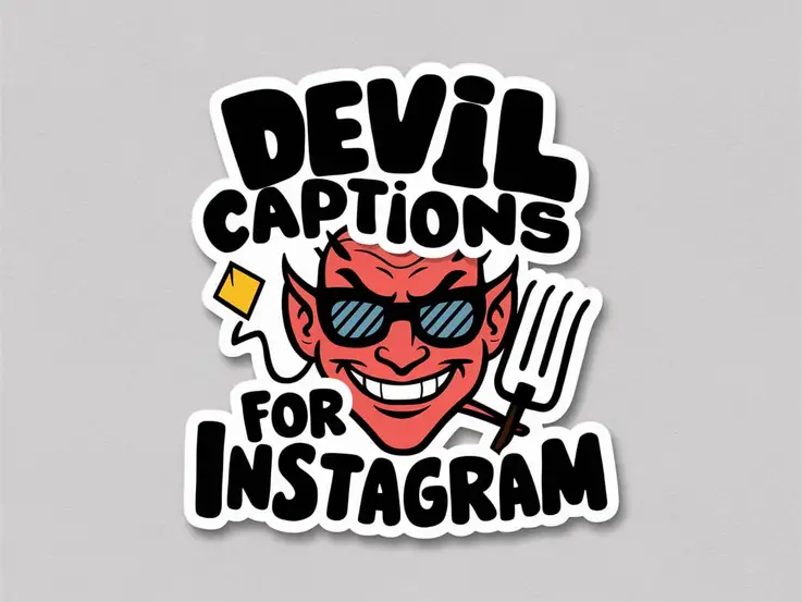 Devil Captions for Instagram