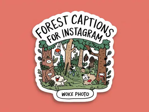 Forest Captions for Instagram