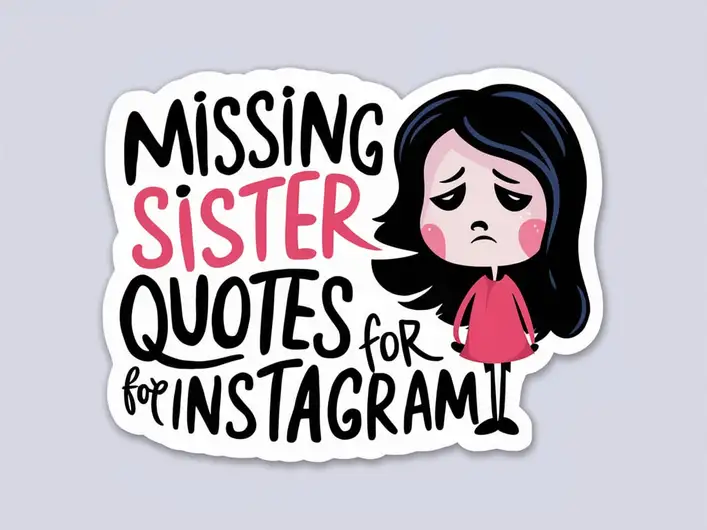 Missing Sister Quotes for Instagram