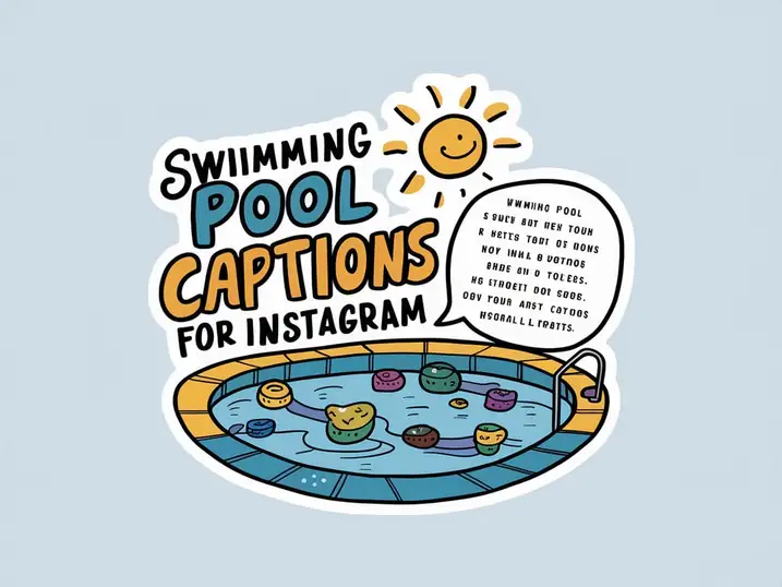 Swimming Pool Captions for Instagram