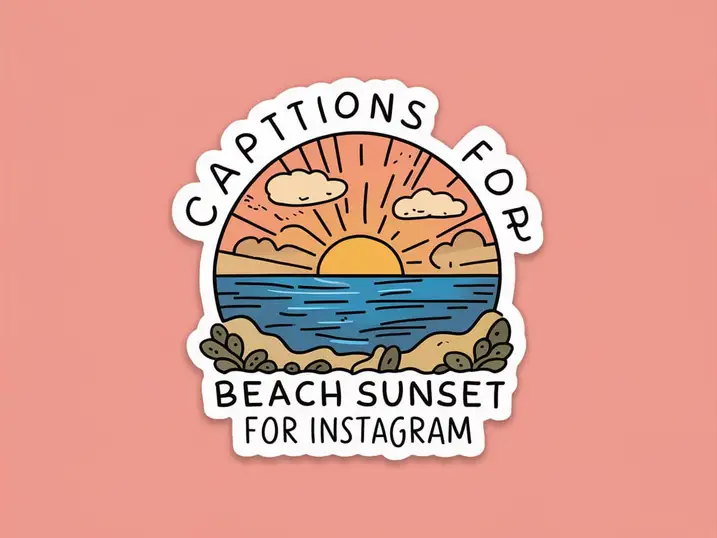 Captions for Beach Sunset for Instagram