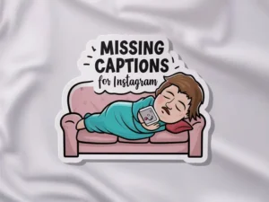 Missing Captions for Instagram
