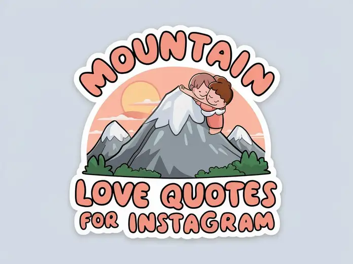 Mountain Love Quotes for Instagram