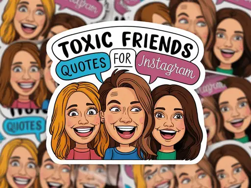 Toxic Friends Quotes for Instagram