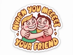 Meet Your Friend After a Long Time Caption For Instagram