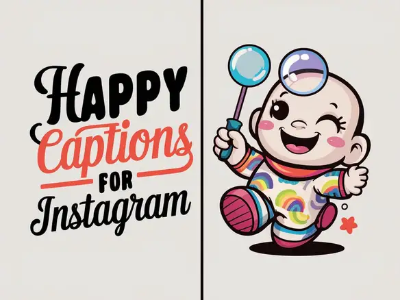 Happy Captions for Instagram