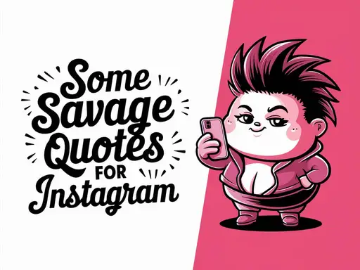 Some Savage Quotes for Instagram